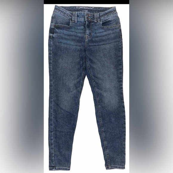 Maurices Denim - Maurice’s M Jeans Denim Jeans Size Medium Regular Skinny Taper Mid Rise EUC
